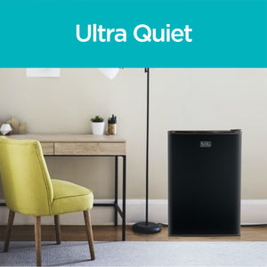 BLACK+DECKER 3.2-cu ft Mini Fridge with Freezer ( Black ) ENERGY STAR