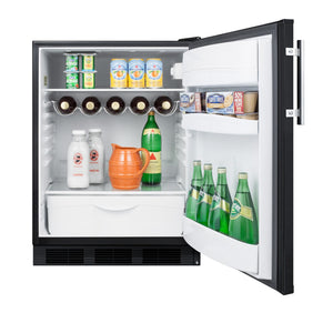 Summit Appliance 5.5-cu ft Mini Fridge ( Black )