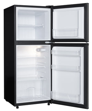 Danby 4.7-cu ft Mini Fridge with Freezer ( Black Stainless ) ENERGY STAR