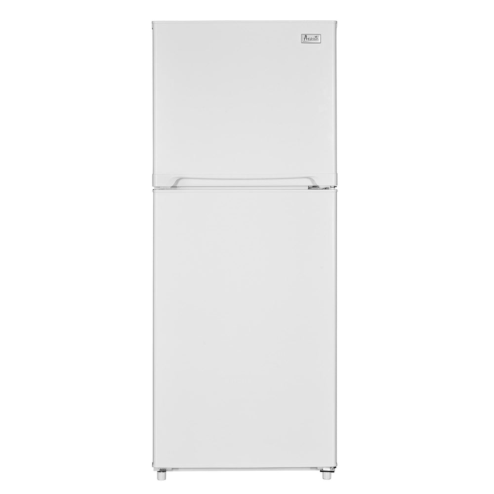 Avanti 10-cu ft Counter-Depth Top-Freezer Refrigerator ( White )