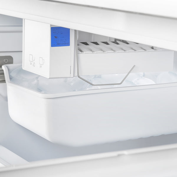 FORNO Standard-Depth 17.5-cu ft 3 -Door French Door Refrigerator with Ice Maker with Ice Dispenser ( Stainless Steel )