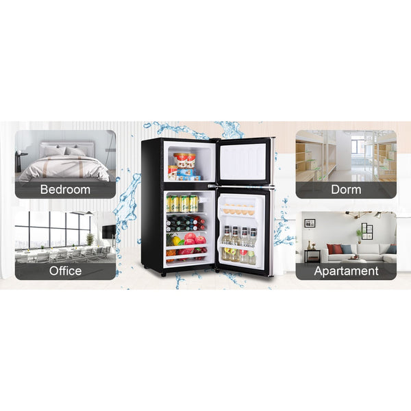 GZMR 3.5-cu ft with Freezer ( Silver )