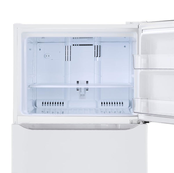 LG 20.2-cu ft Top-Freezer Refrigerator ( White ) ENERGY STAR Certified