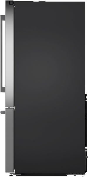 Bosch Standard-Depth 500 Series 26-cu ft 3 -Door Smart Compatible French Door Refrigerator with Ice Maker with Water and Ice Dispenser ( Stainless Steel ) ENERGY STAR Certified