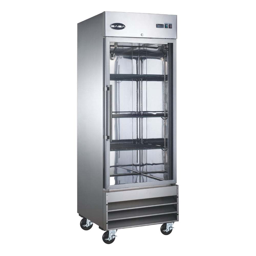 SABA 23-cu ft Garage Ready Freezerless Refrigerator ( Stainless steel )