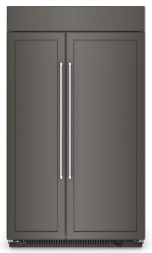 KitchenAid 30-cu ft Counter-Depth Side-by-Side Refrigerator ( Panel Ready )