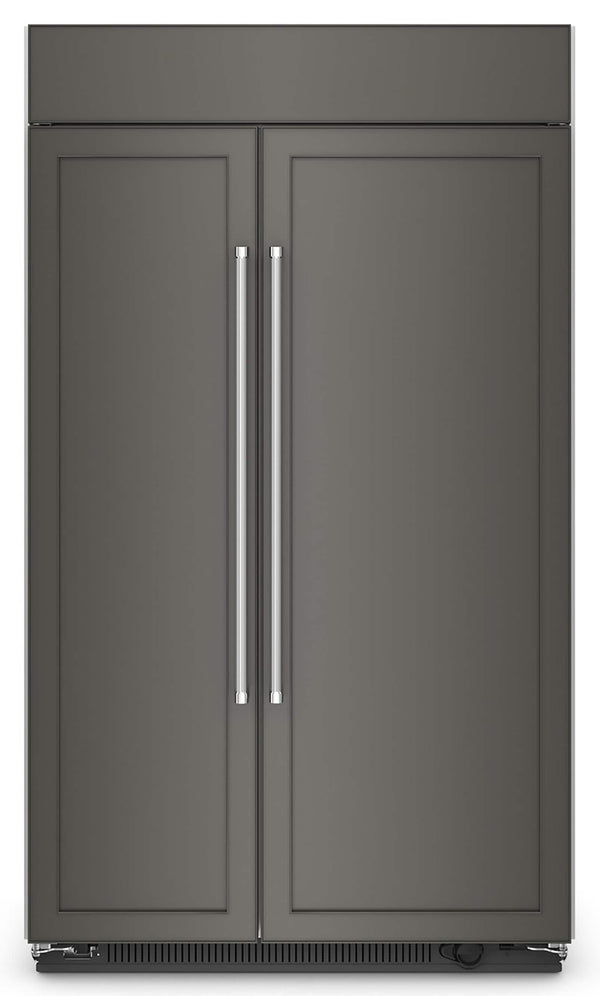 KitchenAid 30-cu ft Counter-Depth Side-by-Side Refrigerator ( Panel Ready )