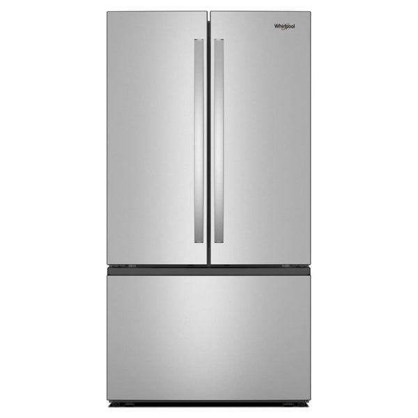 Whirlpool Standard-Depth 30.52-cu ft 3 -Door French Door Refrigerator with Ice Maker with Water Dispenser ( Fingerprint Resistant Stainless Finish ) ENERGY STAR Certified