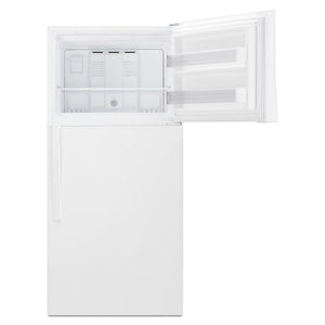 Whirlpool 19.1-cu ft Top-Freezer Refrigerator ( White ) ENERGY STAR Certified