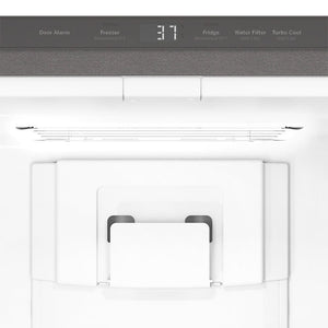 GE 20.9-cu ft Standard-Depth Bottom-Freezer Refrigerator with Ice Maker ( Slate ) ENERGY STAR Certified