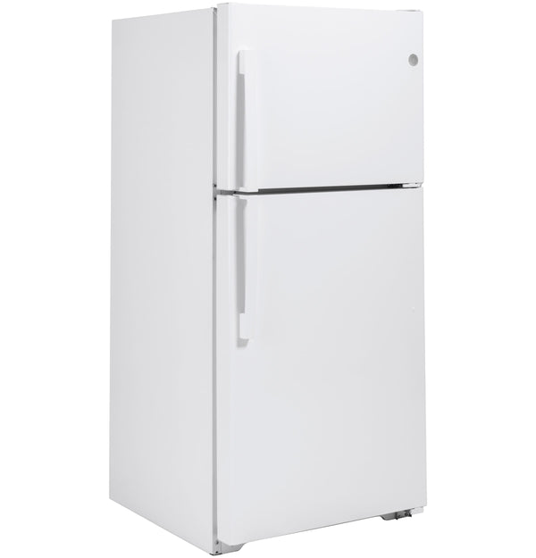 GE Garage Ready 19.1-cu ft Top-Freezer Refrigerator ( White ) Garage Ready