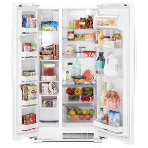 Whirlpool 21.7-cu ft Side-by-Side Refrigerator ( White )
