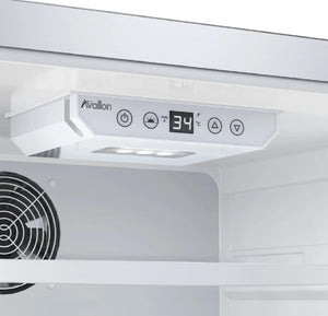 Avallon 3.35-cu ft Mini Fridge ( Stainless Steel )