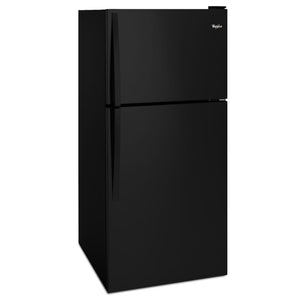 Whirlpool 18.2-cu ft Top-Freezer Refrigerator ( Black )