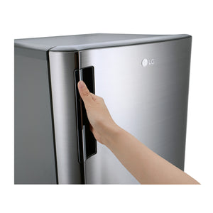 LG 5.79-cu ft Mini Fridge with Freezer ( Platinum Silver ) ENERGY STAR