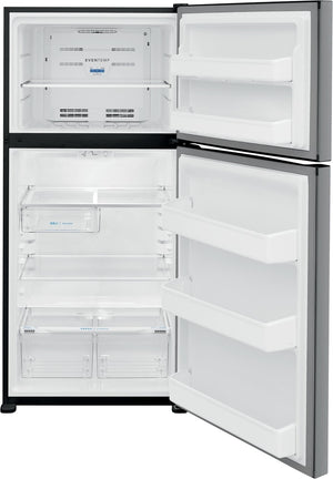 Frigidaire 18.3-cu ft Top-Freezer Refrigerator ( Stainless Steel ) Garage Ready