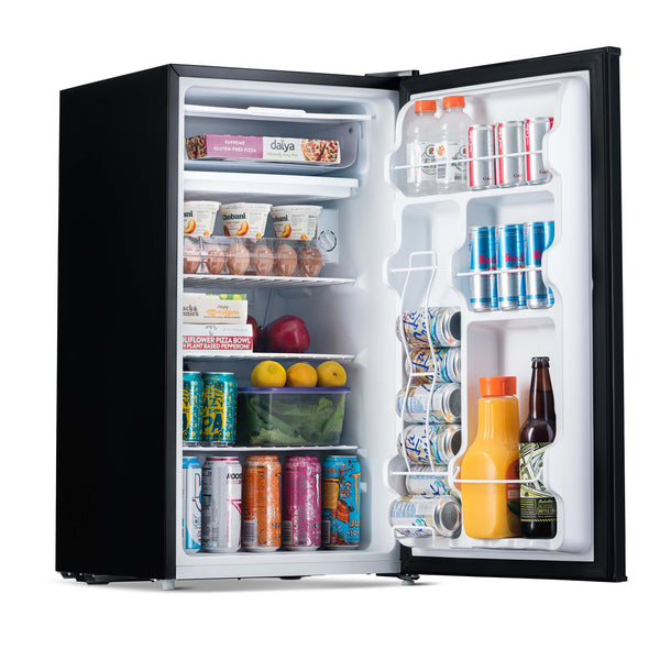 NewAir Mini Fridges 3.3-cu ft Mini Fridge with Freezer ( Black ) ENERGY STAR