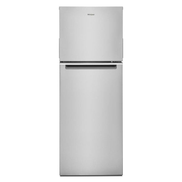 Whirlpool 12.9-cu ft Counter-Depth Top-Freezer Refrigerator Built-In ( Fingerprint Resistant Stainless Finish )