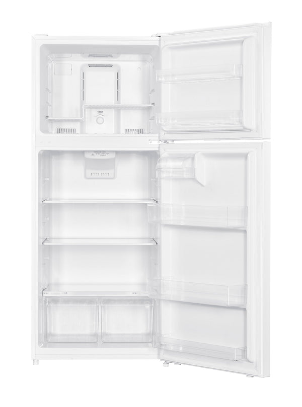 Impecca 17-cu ft Counter-Depth Top-Freezer Refrigerator Built-In ( White )