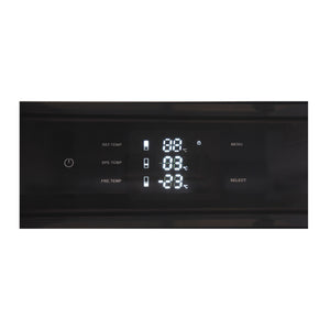 Kucht 16-cu ft Counter-Depth Built-In Bottom-Freezer Refrigerator with Ice Maker ( White ) ENERGY STAR Certified