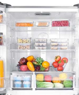 Impecca Counter-Depth 14.9-cu ft 4 -Door Built-In French Door Refrigerator ( Stainless steel )