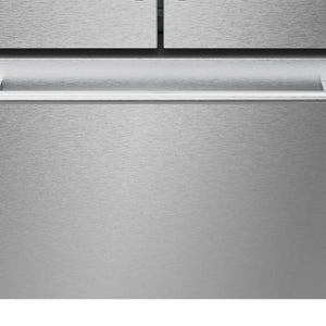 Cosmo Counter-Depth 22.4-cu ft 3 -Door French Door Refrigerator with Ice Maker with Water Dispenser ( Stainless Steel ) ENERGY STAR Certified