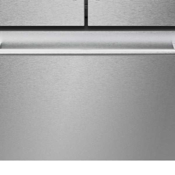 Cosmo Counter-Depth 22.4-cu ft 3 -Door French Door Refrigerator with Ice Maker with Water Dispenser ( Stainless Steel ) ENERGY STAR Certified