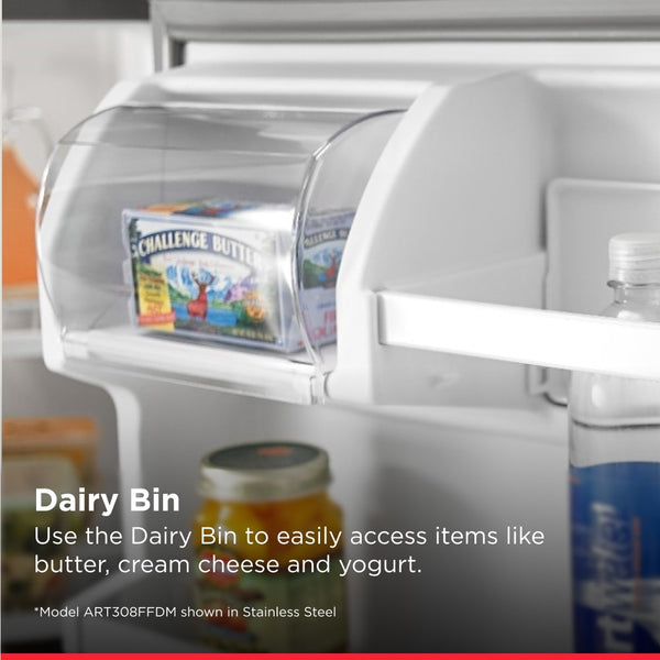 Amana 18.2-cu ft Top-Freezer Refrigerator ( White )