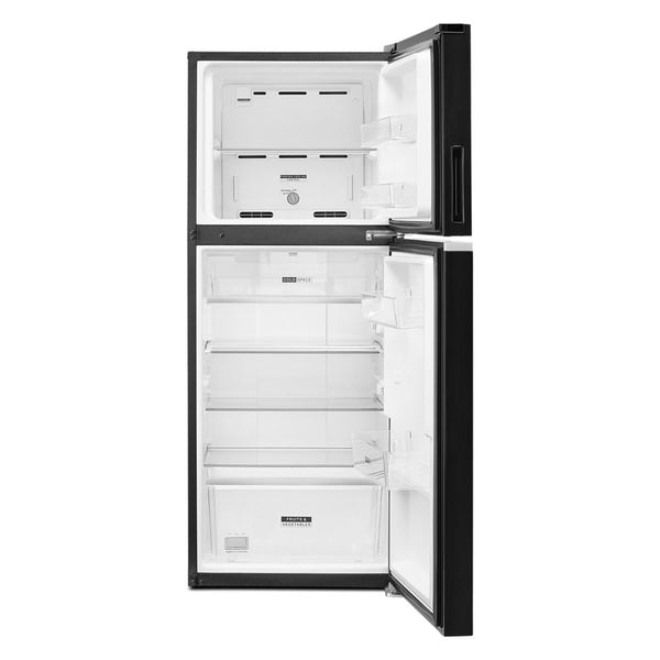 Whirlpool 11.6-cu ft Counter-Depth Top-Freezer Refrigerator ( Fingerprint Resistant Black Stainless )
