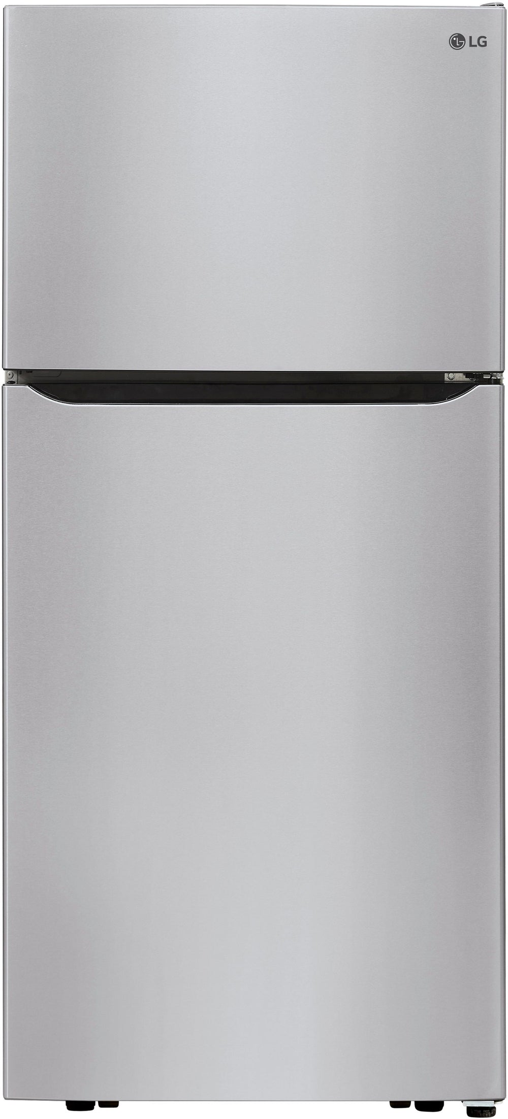 LG 20.2-cu ft Top-Freezer Refrigerator ( Stainless Steel ) ENERGY STAR Certified