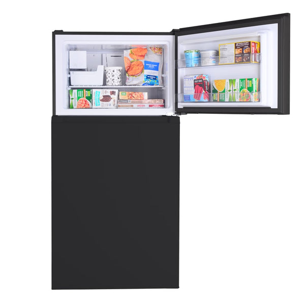 Kenmore 18.1-cu ft Top-Freezer Refrigerator with Ice Maker ( Black ) ENERGY STAR Certified