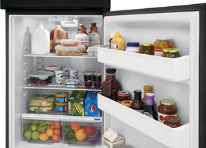 Frigidaire 18.3-cu ft Top-Freezer Refrigerator ( Black ) Garage Ready