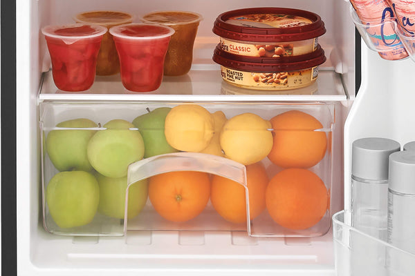 Frigidaire 4.5-cu ft Mini Fridge with Freezer ( Silver Mist ) ENERGY STAR