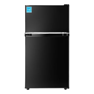 Upstreman 3.1-cu ft Mini Fridge with Freezer(Black)ENERGY STAR