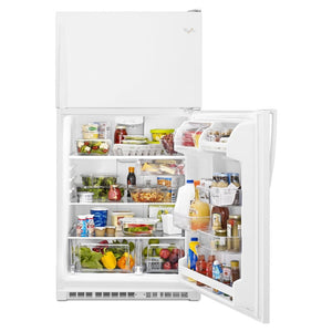 Whirlpool 20.5-cu ft Top-Freezer Refrigerator ( White )