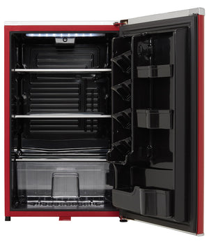 Danby 4.4-cu ft Mini Fridge ( Metallic Red ) ENERGY STAR