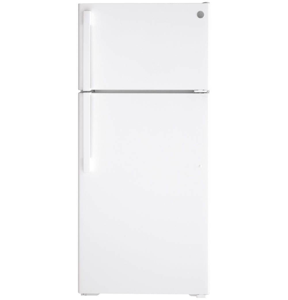 GE 16.6-cu ft Top-Freezer Refrigerator ( White )