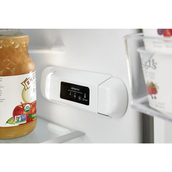 Whirlpool 11.6-cu ft Counter-Depth Top-Freezer Refrigerator ( Fingerprint-Resistant Stainless )