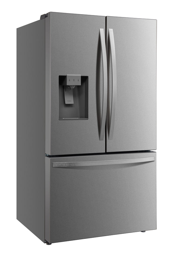 Kenmore Standard-Depth 28.6-cu ft 3 -Door French Door Refrigerator with Ice Maker with Water and Ice Dispenser ( Stainless steel ) ENERGY STAR Certified