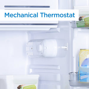 Danby 4.4-cu ft Mini Fridge with Freezer ( Black ) ENERGY STAR