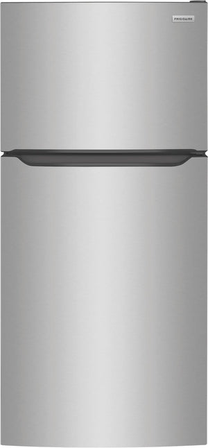 Frigidaire 20-cu ft Top-Freezer Refrigerator ( Stainless Steel ) Garage Ready ENERGY STAR Certified