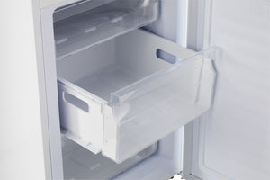 UNIQUE Off-Grid 10.0-cu ft Counter-Depth Bottom-Freezer Refrigerator Marshmallow white )