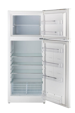 UNIQUE Classic Retro by Unique 14-cu ft Top-Freezer Refrigerator ( Marshmallow White )