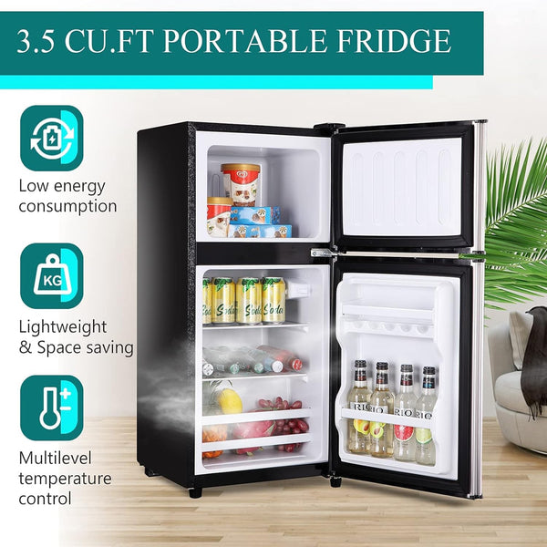 GZMR 3.5-cu ft with Freezer ( Silver )