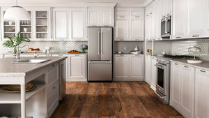 KitchenAid Standard-Depth 19.7-cu ft 3 -Door French Door Refrigerator with Ice Maker with Ice Dispenser ( Stainless Steel )