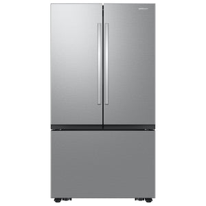 Samsung Standard-Depth Mega Capacity 31.5-cu ft 3 -Door Smart Compatible French Door Refrigerator with Dual Ice Maker ( Fingerprint Resistant Stainless Steel ) ENERGY STAR Certified