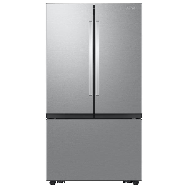 Samsung Standard-Depth Mega Capacity 31.5-cu ft 3 -Door Smart Compatible French Door Refrigerator with Dual Ice Maker ( Fingerprint Resistant Stainless Steel ) ENERGY STAR Certified