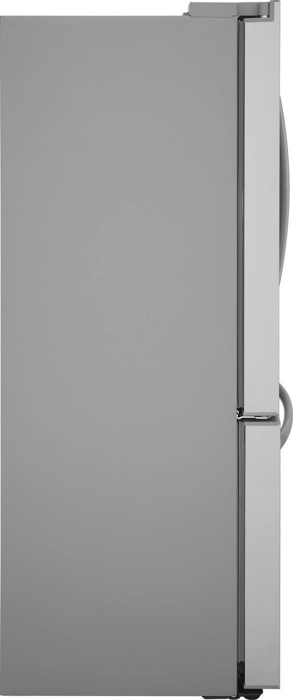 Frigidaire Counter-Depth 22.6-cu ft 3 -Door French Door Refrigerator with Ice Maker with Water and Ice Dispenser ( Stainless steel ) ENERGY STAR Certified