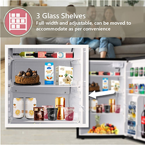 ConServ 4.5-cu ft Mini Fridge ( Stainless Steel )