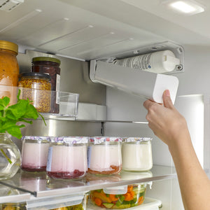 Bosch Counter-Depth 800 Series 21-cu ft 4 -Door French Door Refrigerator with Ice Maker ( Stainless steel ) ENERGY STAR Certified